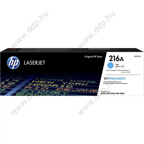 HP lézertoner W2411A No.216A kék 850 oldal