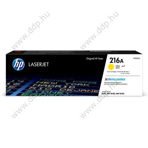 HP lézertoner W2412A No.216A sárga 850 oldal