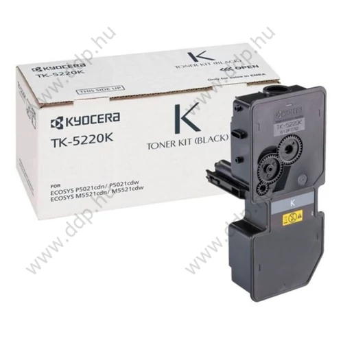 Kyocera lézertoner TK-5220 fekete 1200 oldal