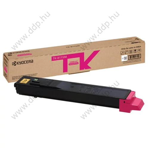 Kyocera lézertoner TK-8115 bíbor 6000 oldal