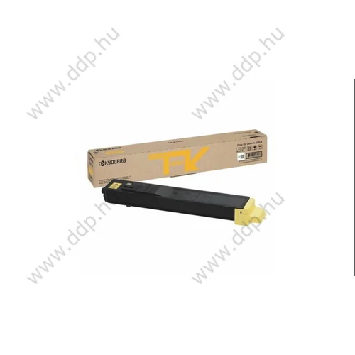 Kyocera lézertoner TK-8115 sárga 6000 oldal