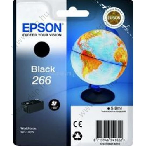 Epson tintapatron T2661 fekete 5,8 ml, 255 oldal