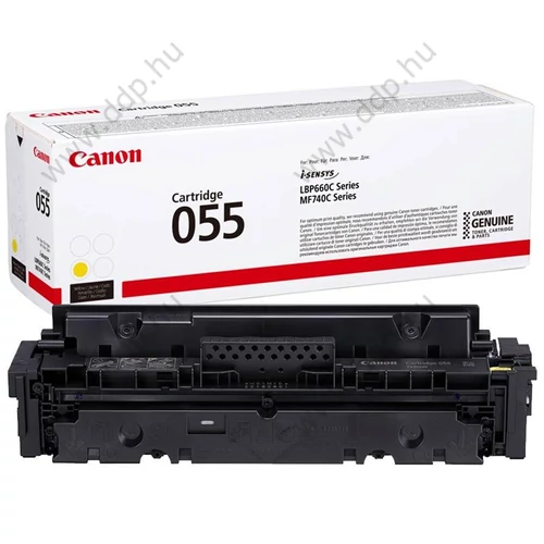Canon lézertoner CRG-055 sárga 2100 oldal