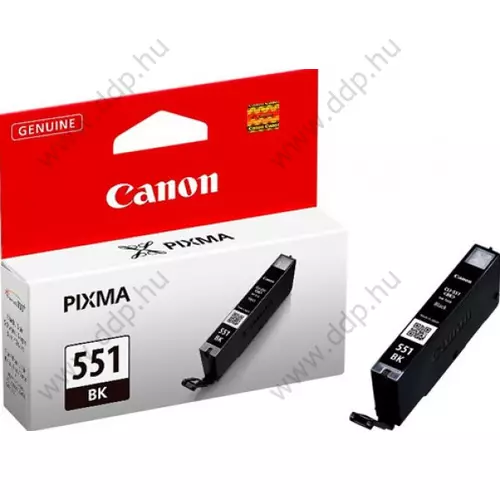 Canon tintapatron CLI-551 fekete 7ml 225 oldal