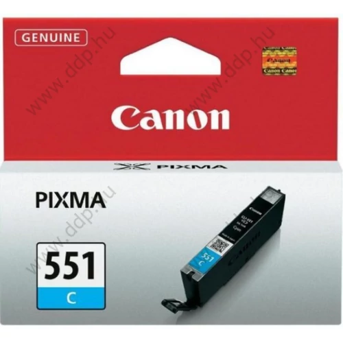 Canon tintapatron CLI-551 kék 7ml 225 oldal