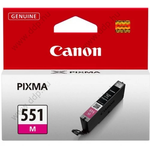 Canon tintapatron CLI-551 bíbor 7ml 225 oldal
