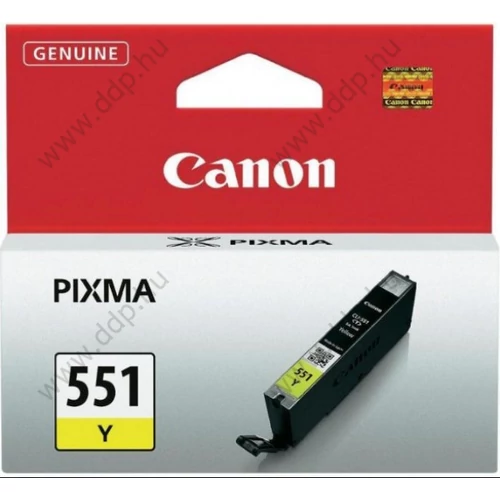 Canon tintapatron CLI-551 sárga 7ml 225 oldal