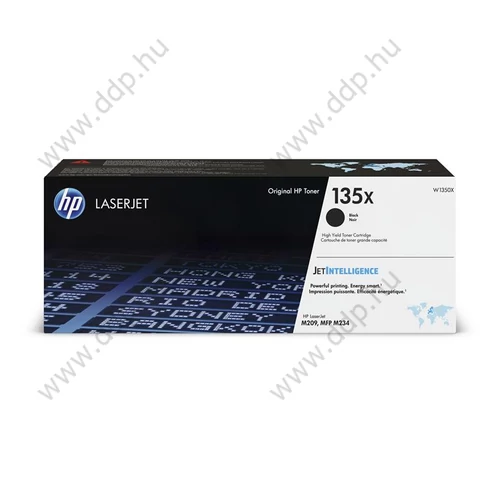 HP lézertoner W1350X No.135X fekete 2400 oldal