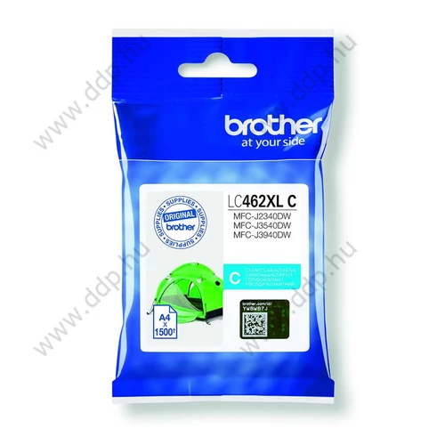 Brother tintapatron LC462XL kék 1500 oldal