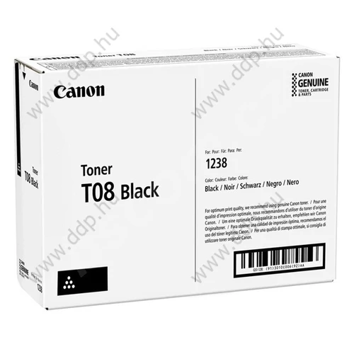 Canon lézertoner T08 fekete 11.000 oldal -CF3010C006AA-