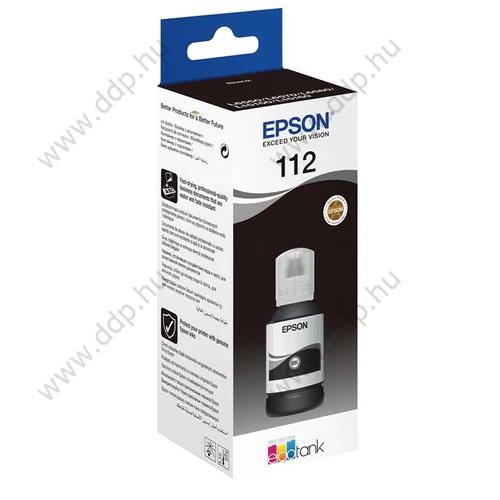 Epson tintapatron T06C1 No.112 fekete 127ml 7500 oldal