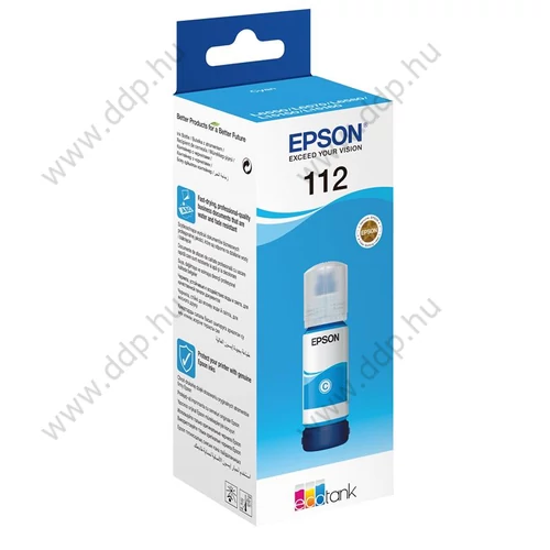 Epson tintapatron T06C2 No.112 kék 70ml 6000 oldal