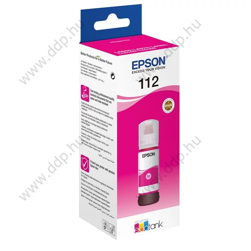 Epson tintapatron T06C3 No.112 bíbor 70ml 6000 oldal