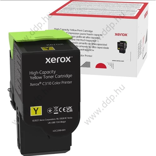 Xerox lézertoner 006R04371 sárga 5500 oldal