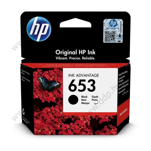 HP tintapatron 3YM75AE No.653 fekete 360 oldal