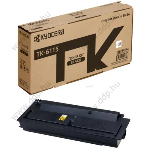 Kyocera lézertoner TK-6115 fekete 15000 oldal