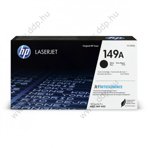 HP lézertoner W1490A No.149A fekete 2900 oldal