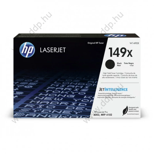 HP lézertoner W1490X No.149X fekete 9500 oldal