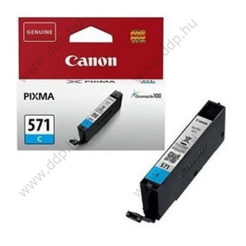 Canon tintapatron CLI-571 kék 7ml 300 oldal -0386C001-