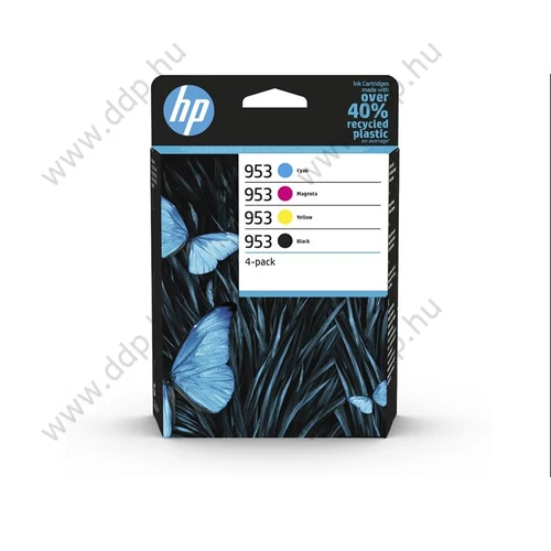 HP tintapatron multipack 6ZC69AE No.953 szett (fekete/kék/bíbor/sárga)