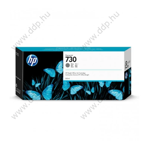 HP tintapatron P2V72A No.730 szürke 300ml