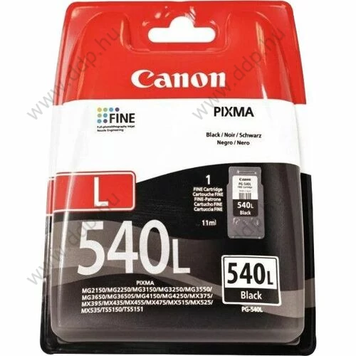 Canon tintapatron PG-540L fekete 300 oldal -5224B001-