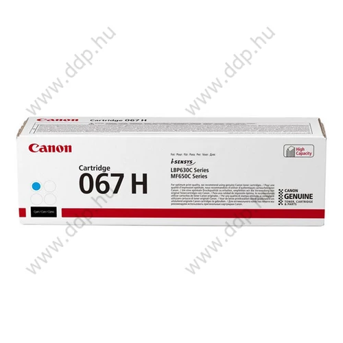 Canon lézertoner CRG-067H bíbor 2350 oldal -5105C002-