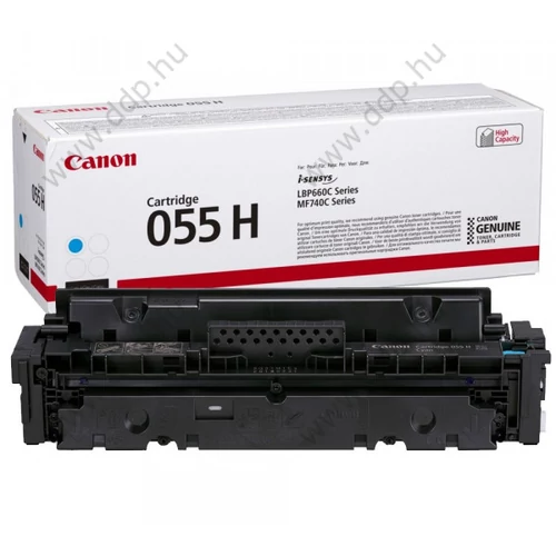 Canon lézertoner CRG-055H kék 5900 oldal -3019C002AA-