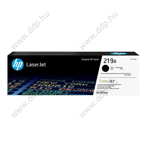 HP lézertoner W2190A No.219A fekete 1200 oldal